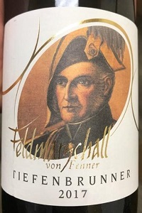 Tiefenbrunner Alto Adige Müller Thurgau Feldmarschall von Fenner 2017