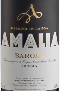 Cascina Amalia Barolo Bussia 2016