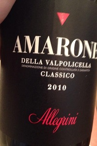 Allegrini Amarone della Valpolicella Classico 2010