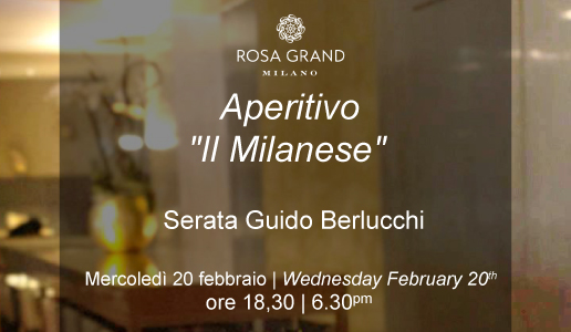 Aperitivo Rosa Grand 20 febbraio