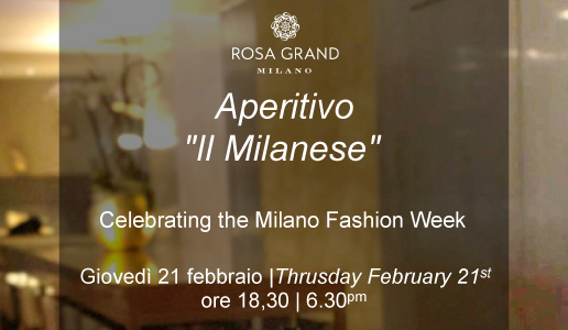 Aperitivo Rosa Grand 21 febbraio