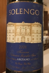Argiano Rosso Toscano Solengo 2001