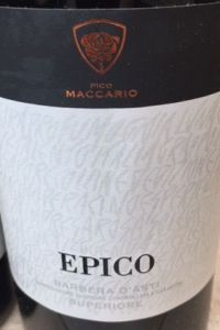 Pico Maccario Barbera d'Asti Superiore Epico 2016