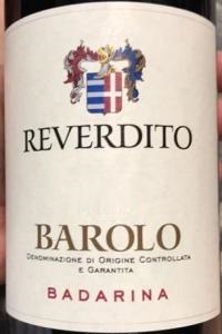 Michele Reverdito Barolo Badarina 2015