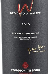 Poggio al Tesoro Bolgheri Superiore Dedicato a Walter 2016