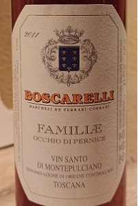 Boscarelli Vin Santo di Montepulciano Familiæ 2011