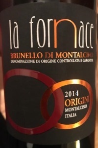 La Fornace Brunello di Montalcino Origini 2014