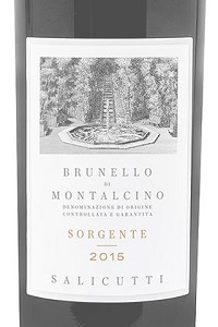 Podere Salicutti Brunello di Montalcino Sorgente 2015