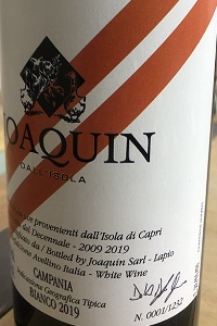 Joaquin Campania Joaquin dall’Isola 2019