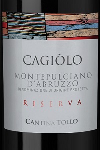 Cantina Tollo Montepulciano d'Abruzzo Riserva Cagiòlo Special Edition 2017