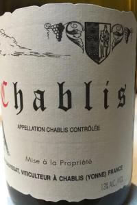 Vincent Dauvissat Chablis 2017