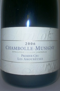 Chambolle Musigny 1er Cru Les Amoureuses 2006 Amiot Servelle