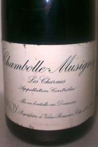 Chambolle Musigny 1er Cru Les Charmes 2001 Domaine Leroy