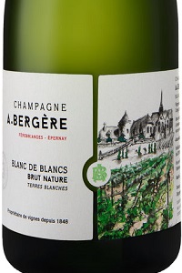 Bergere Champagne  Blanc de Blancs Terres Blanches Nature