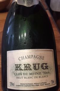 Krug Champagne Clos du Mesnil