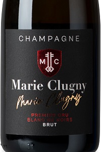 Marie Clugny Champagne Blanc de Noirs AOC Premiere Cru Brut