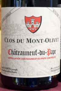 chateauneuf du pape clos du mont olivet