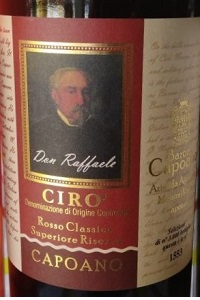 Baroni Capoano Cirò Rosso Classico Superiore Don Raffaele Riserva 2016