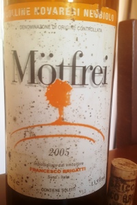 Colline Novaresi Nebbiolo Mötfrei 2005 Francesco Brigatti