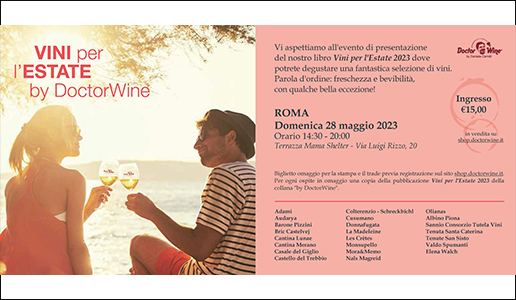DoctorWine - Vini per l'Estate ROMA 2023