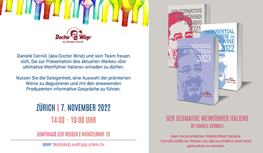DoctorWine in Zurich 2022