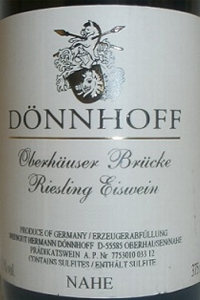 Doennhoff-Oberhaeuser-Bruecke-Riesling-Eiswein-etichetta