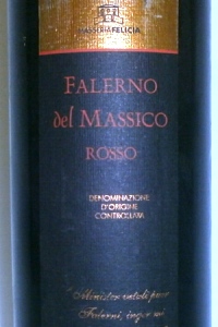 falerno del massico rosso masseria felicia cantina vino campania