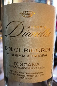 Fattoria Dianella Dolci Ricordi Vendemmia Tardiva