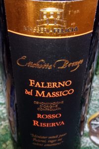 Masseria Felicia Falerno del Massico Rosso Etichetta Bronzo Riserva 2011