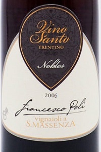 Francesco Poli Vino Santo Trentino 2006