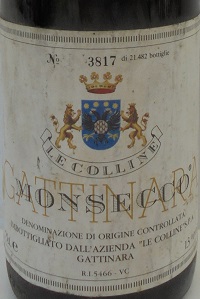 Gattinara Monsecco 1982 Le Colline