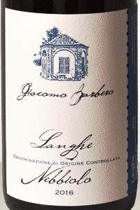 giacomo barbero langhe nebbiolo vino rosso piemonte etichetta doctorwine