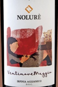 nolurè ventinovemaggio irpinia aglianico vino rosso campania etichetta doctorwine