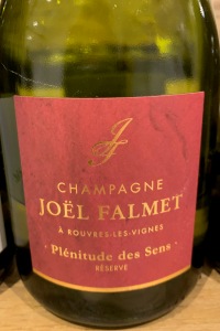 Joël Falmet Champagne Plénitude des Senses