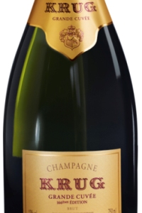 krug champagne grand cuvee 166eme edition etichetta