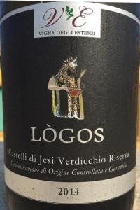 Vigna degli Estensi Castelli di Jesi Verdicchio Lògos Riserva 2014