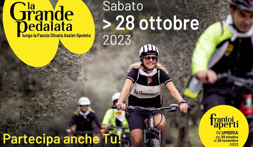 La Grande Pedalata lungo la Fascia olivata Assisi – Spoleto