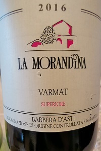 La Morandina Barbera d'Asti Superiore Varmat 2016