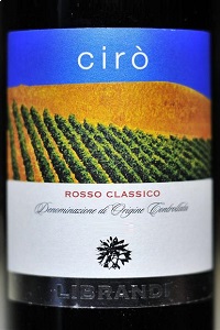 librandi cirò rosso classico vino rosso calabria