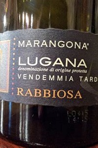 Marangona Lugana Vendemmia Tardiva Rabbiosa 2015