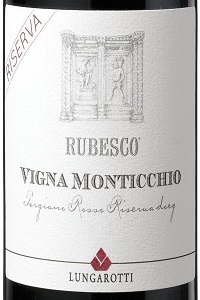 lungarotti torgiano rosso rubersco vigna monticchio riserva