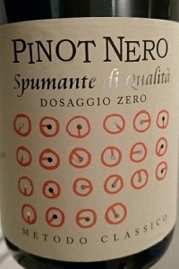 Lusenti Metodo Classico Pinot Nero Pas Dosé 2017