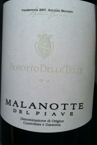 Bonotto delle Tezze Malanotte del Piave 2015