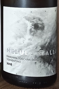Poggio Cagnano Maremma Toscana Vermentino Nebula Gialla 2018