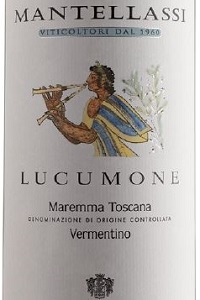 Mantellassi Maremma Toscana Vermentino Lucumone 2019