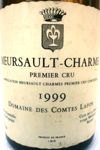 Meursault Charmes 1er Cru 2002 Domaine Comte Lafon