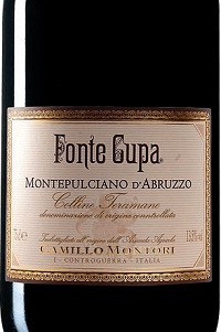 Montori Montepulciano d'Abruzzo Colline Teramante Fonte Cupa 2019