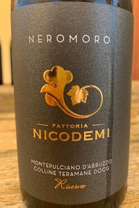 Nicodemi Montepulciano d'Abruzzo Colline Teramane Neromoro Riserva