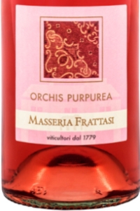 Orchis Purpurea agianico del taburno rosato masseria frattasi vino campania