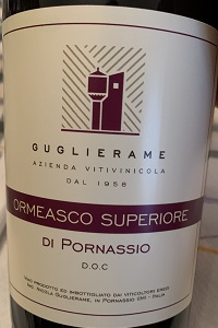 Guglierame Ormeasco di Pornassio Superiore 2018